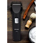 Aparat de tuns Goldmaster GM-7135, Lame otel, Alimentare Acumulator, 300 mAh, Negru - Studiocasa.ro