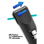 Aparat de tuns Goldmaster GM-7135, Lame otel, Alimentare Acumulator, 300 mAh, Negru - Studiocasa.ro