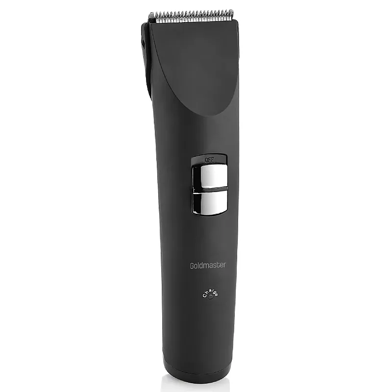 Aparat de tuns Goldmaster GM-7135, Lame otel, Alimentare Acumulator, 300 mAh, Negru - Studiocasa.ro