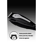 Aparat de tuns Goldmaster GM-7149 Bravo, Lame otel, Negru - Studiocasa.ro