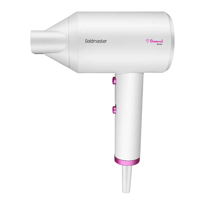 Uscator de par Goldmaster Diamond BY-5110, 2000W, Alb - Studiocasa.ro