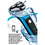 Aparat de ras Goldmaster GM-7150, Lame otel, Timmer, Lithium-Ion, 500 mAh - Studiocasa.ro