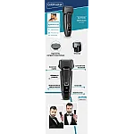 Aparat de ras electric Goldmaster GM-8128, Trimmer, Lithium-Ion, 500 mAh, Lame oscilante - Studiocasa.ro