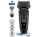 Aparat de ras electric Goldmaster GM-8128, Trimmer, Lithium-Ion, 500 mAh, Lame oscilante - Studiocasa.ro