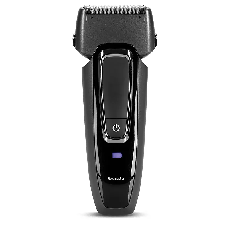Aparat de ras electric Goldmaster GM-8128, Trimmer, Lithium-Ion, 500 mAh, Lame oscilante - Studiocasa.ro