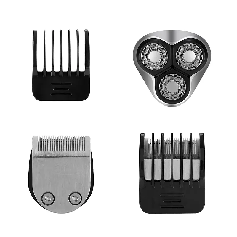 Aparat de ras Goldmaster GM-7150, Lame otel, Timmer, Lithium-Ion, 500 mAh - Studiocasa.ro