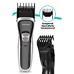 Aparat de tuns Goldmaster GM-7160, Lame otel, NiMH, Autonomie 60min, Negru - Studiocasa.ro