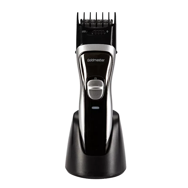 Aparat de tuns Goldmaster GM-7160, Lame otel, NiMH, Autonomie 60min, Negru - Studiocasa.ro