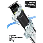 Aparat de tuns Goldmaster GM-8178, Lame otel, Incarcare rapida, Lithium-Ion 500 mAh - Studiocasa.ro