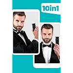 Aparat de tuns Goldmaster GM-8107, Lame otel, Incarcare rapida, Lithium-Ion 600 mAh - Studiocasa.ro