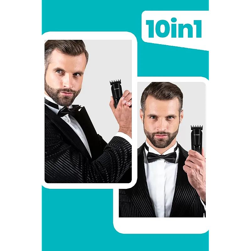 Aparat de tuns Goldmaster GM-8107, Lame otel, Incarcare rapida, Lithium-Ion 600 mAh - Studiocasa.ro