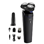 Aparat de ras Goldmaster GM-8141, Lame otel, Trimmer, Incarcare rapida, Lithium-Ion 700 mAh - Studiocasa.ro