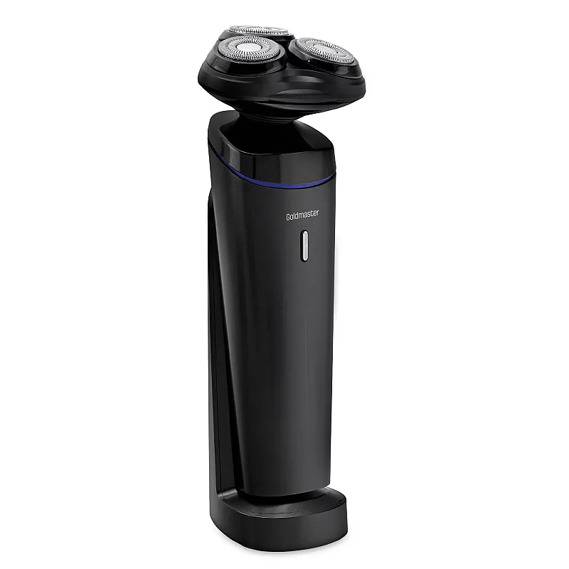 Aparat de ras Goldmaster GM-8141, Lame otel, Trimmer, Incarcare rapida, Lithium-Ion 700 mAh - Studiocasa.ro