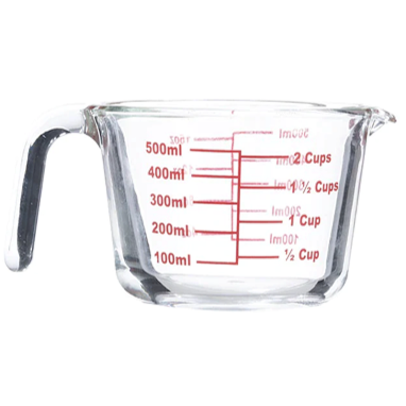 Cana Gradata Termoresistenta, Sticla Borosilicata, Mom, 0.5L, Studio Casa - Studiocasa.ro