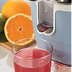 Storcator De Citrice Ariete 0413 Crem/ Bleu, Putere 85W, Inox, Cu Maner, Spremiagrumi Vintage - Studiocasa.ro