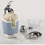 Storcator De Citrice Ariete 0413 Crem/ Bleu, Putere 85W, Inox, Cu Maner, Spremiagrumi Vintage - Studiocasa.ro