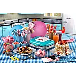 Aparat Waffe 1973Wh/Bleu, Party Time, Ariete - Studiocasa.ro
