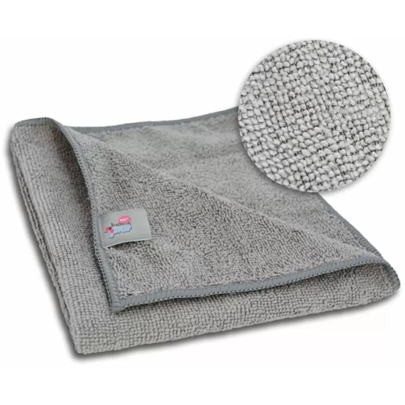 Laveta microfibra universala, Bacteria Stop, Studio Casa, Gri - Studiocasa.ro