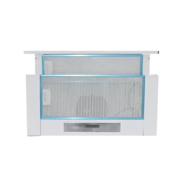 Hota incorporabila telescopica Studio Casa Alizee 60 WH, 60 cm, 2 motoare, putere de absorbtie 450 m3/h, Alb - Studiocasa.ro