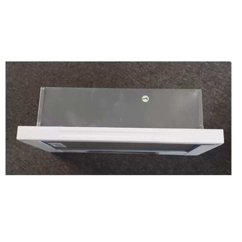 Hota incorporabila telescopica Studio Casa Alizee 60 WH, 60 cm, 2 motoare, putere de absorbtie 450 m3/h, Alb - Studiocasa.ro