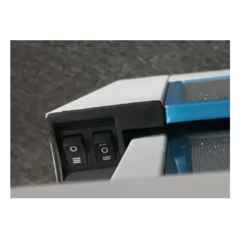 Hota incorporabila telescopica Studio Casa Alizee 60 WH, 60 cm, 2 motoare, putere de absorbtie 450 m3/h, Alb - Studiocasa.ro