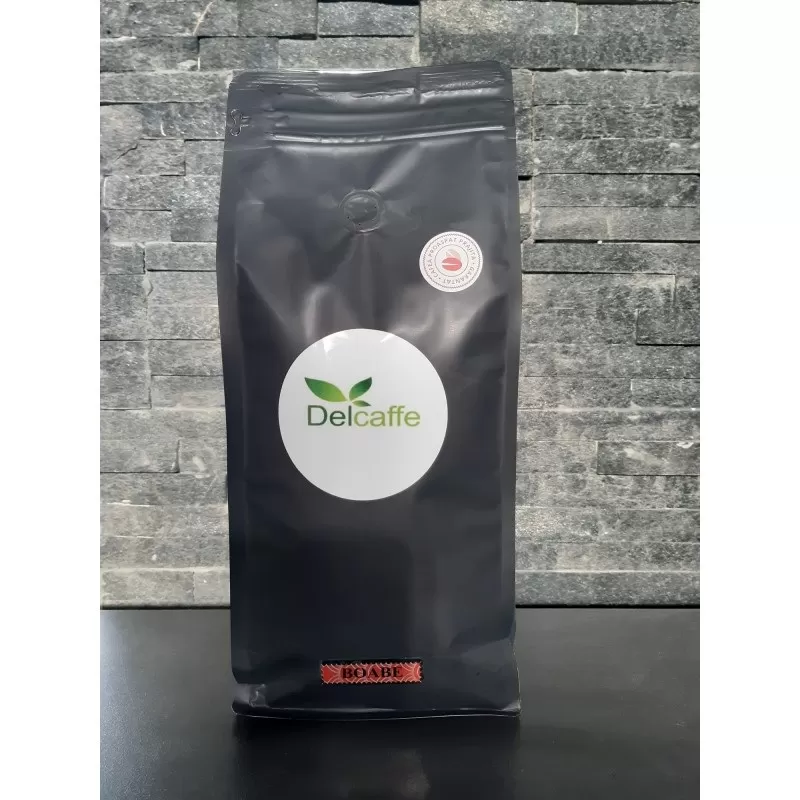 Cafea boabe DelCaffe Crema , 1000gr, 50% ARABICA, 50% ROBUSTA - Studiocasa.ro