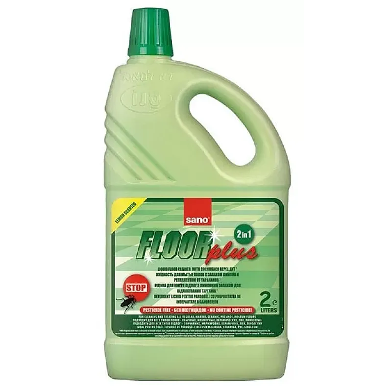 Detergent insecticid pentru pardoseli Sano Floor Plus, 2l - Studiocasa.ro