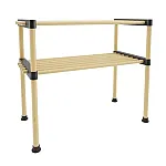 Etajera din lemn 51cm, 2 polite, Seowood - Studiocasa.ro