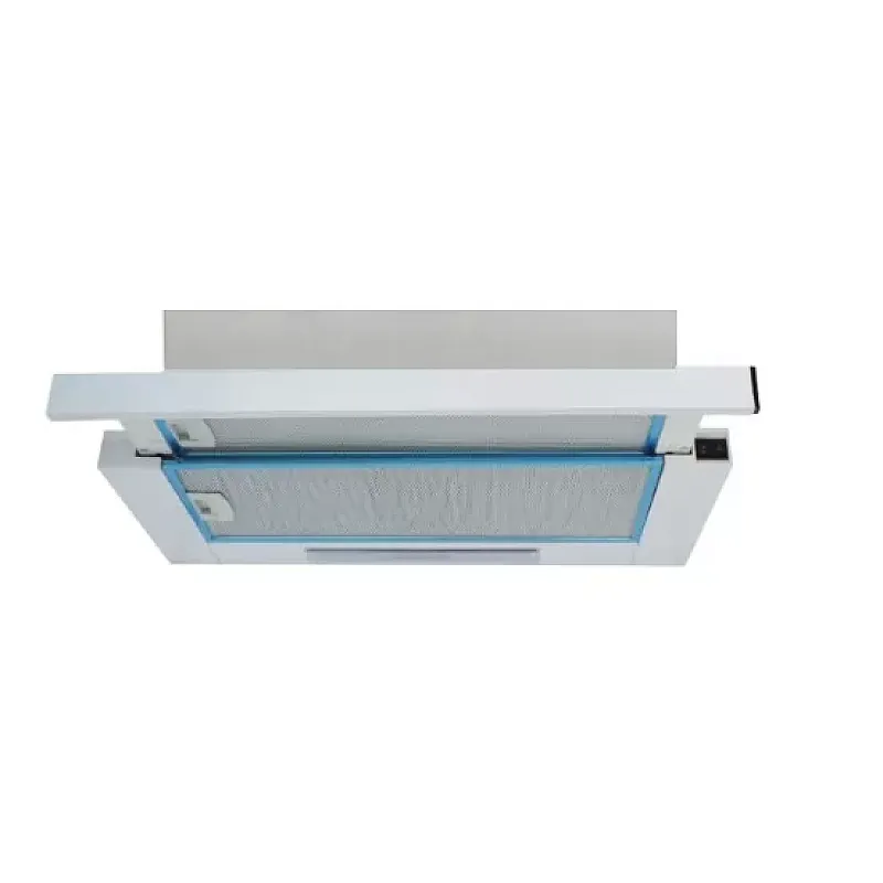 Hota incorporabila telescopica Studio Casa Alizee 60 WH, 60 cm, 2 motoare, putere de absorbtie 450 m3/h, Alb - Studiocasa.ro