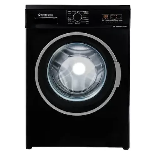 Masina de spalat rufe HYDRA TWIN JET 1208 LED Black, Studio Casa