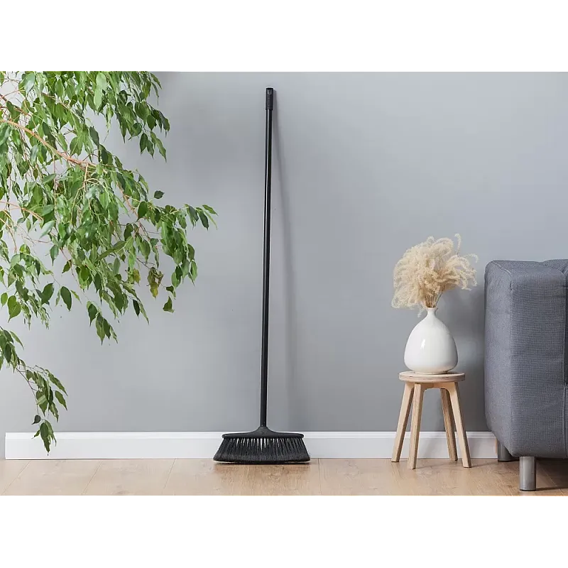 Matura cu coada metalica Natural Life by Studio Casa, Maner intarit, 120 cm, perii si baza realizate din 100% materiale reciclabile - Studiocasa.ro