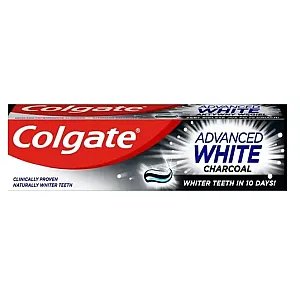 Pasta de dinti Colgate Advanced White Charcoal pentru albire, 100 ml