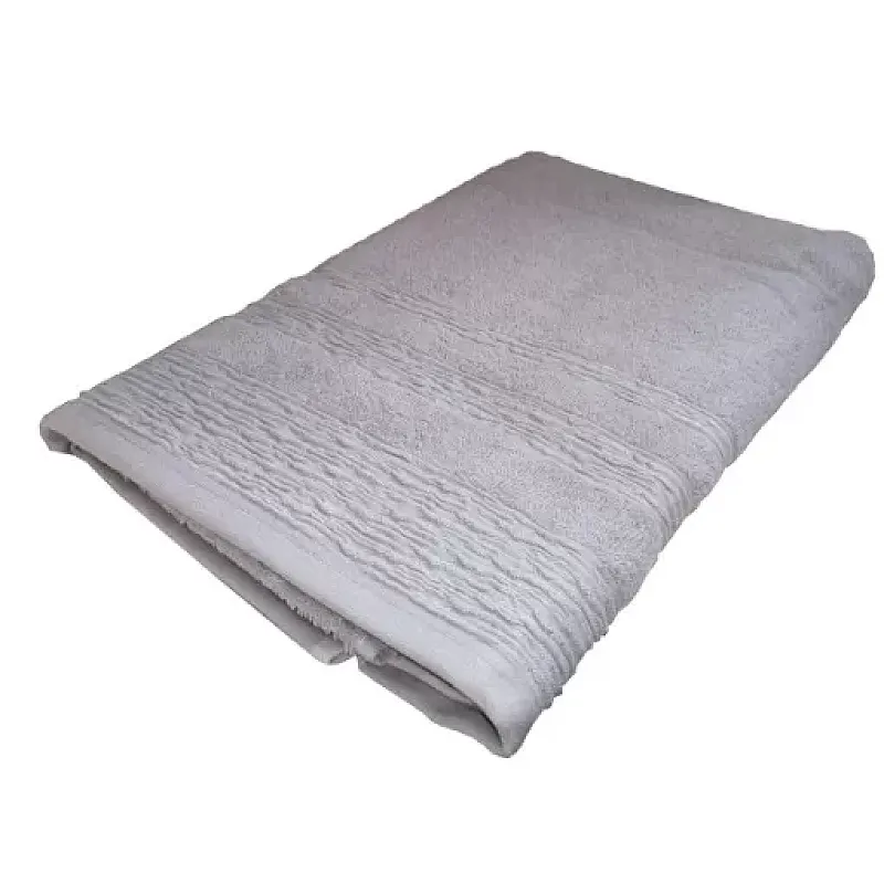 Prosop de baie 70 x 140 cm Studio Casa Jaquard Crepe, Gri - Studiocasa.ro