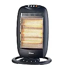 Radiator cu halogen Ardes AR454B, 3 trepte incalzire 400, 800, 1200 W, Oscilatie orizontala, Pentru incaperi de pana la 40 m³, Negru - Studiocasa.ro