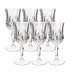 Set 6 pahare cu picior pentru apa Opera, Rcr Crystal - Studiocasa.ro