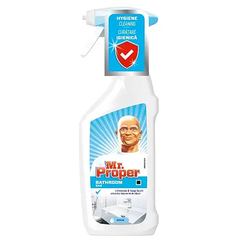 Solutie pentru curatat baie Mr Proper Antibacterian 750 ml I