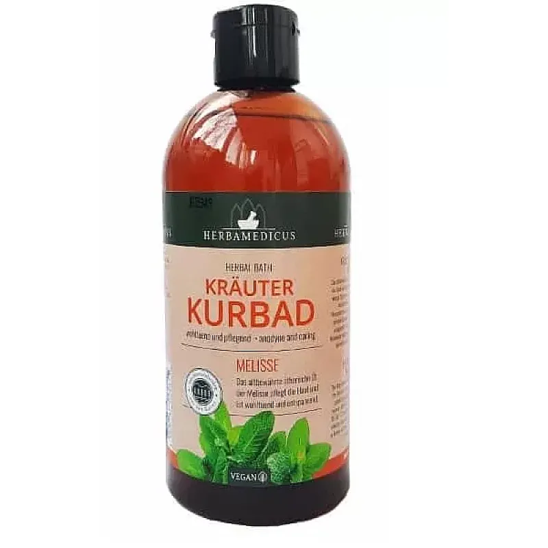 Spumant de baie cu Melisa 500 ml - Herbamedicus - Studiocasa.ro