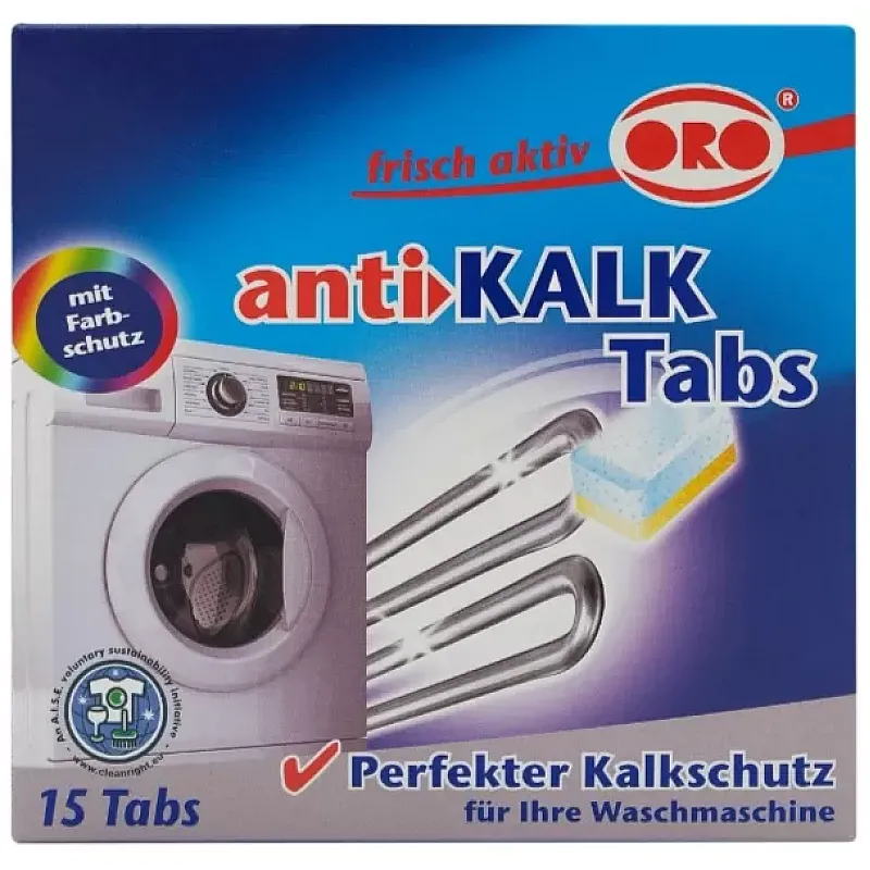 Tablete anticalcar Oro, 15 bucati - Studiocasa.ro