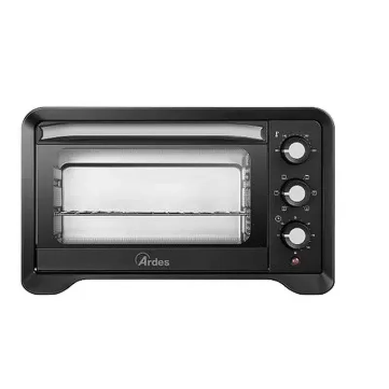 Cuptor electric ventilat Ardes AR 6222PB, 20 l, 1380 W, Termoastat 100° - 230° C, 6 functii de coacere, Negru - Studiocasa.ro
