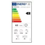 Masina de spalat rufe HYDRA TWIN JET 1208 LED Black, Studio Casa, 8 Kg, 1200 rotatii / minut, 15 programe, Tehnologie ”Twin Jet System, Negru - Studiocasa.ro