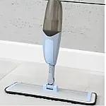 Mop plat cu 2 rezerve  si pulverizator Bacteria Stop, Studio Casa, Gri - Studiocasa.ro