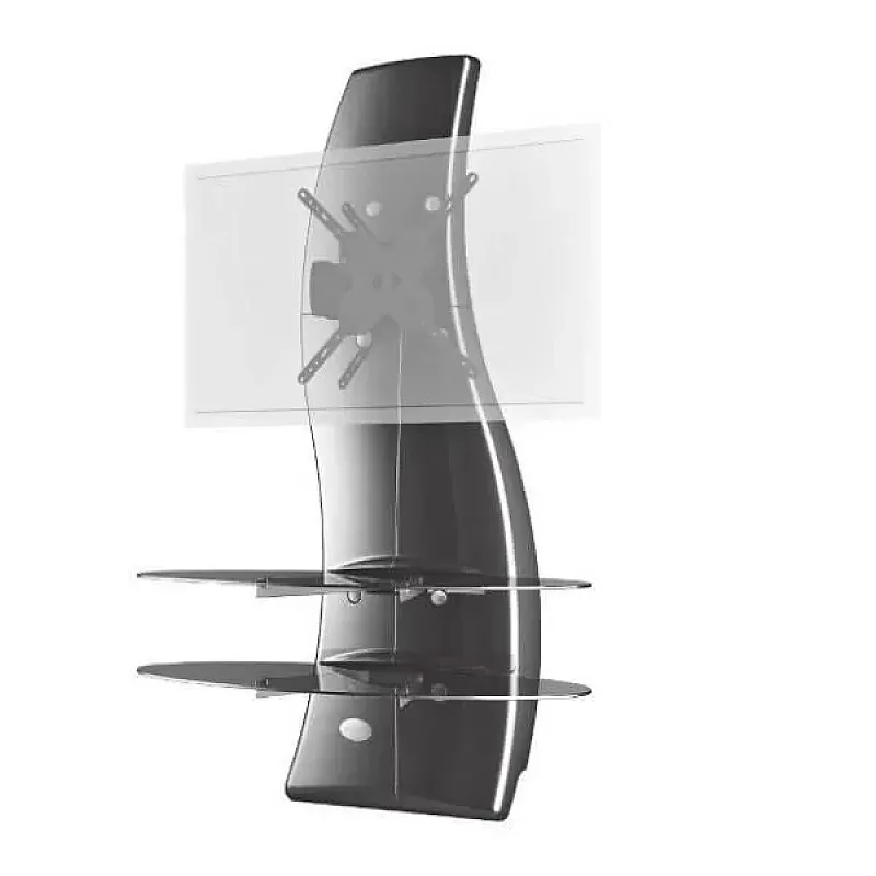 Sistem suport TV de perete Meliconi Ghost Design 2000 Rotation, reglabil cu doua brate, 32- 63, 70 kg, Gri - Studiocasa.ro