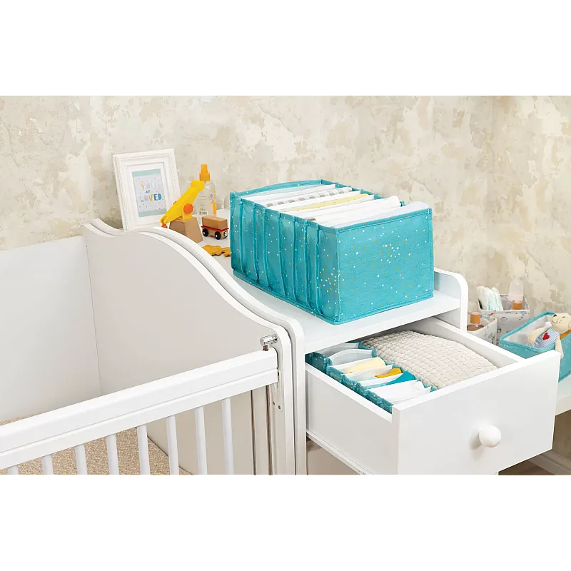 Organizator  Tip Acordeon Bebe L, 11 Compartimente, 24 x 37 x 18 cm - Studiocasa.ro