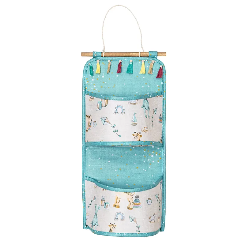 Organizator de Perete Bebe, 2 Compartimente, 20 x 44 cm - Studiocasa.ro