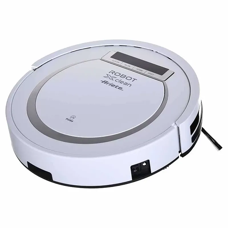 Aspirator Robot Xclean 2718/1WH , autonomie 120 min, baza de incarcare, filtru hepa, alb, Ariete - Studiocasa.ro