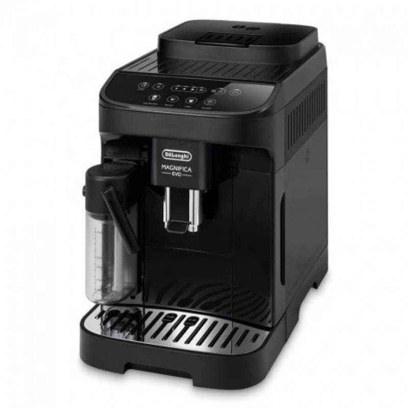 Espressor cafea automat De'Longhi Magnifica Evo ECAM 290.51.B, Carafa pentru lapte, Sistem LatteCrema, Rasnita cu 13 setari, 1,8l, 15 bar, 1450W, Negru