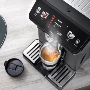 Espressor cafea automat De’Longhi Eletta Explore ECAM 450.86.T, 2 Carafe cu tehnologie LatteCrema, Tehnologie de extractie la rece, Rasnita cu tehnologie Bean Adapt, Coffee Link App, Cana 473 ml, 1450W, 19 bar Espressor cafea automat De’Longhi Eletta Explore ECAM 450.86.T, 2 Carafe cu tehnologie LatteCrema, Tehnologie de extractie la rece, Rasnita cu tehnologie Bean Adapt, Coffee Link App, Cana 473 ml, 1450W, 19 bar