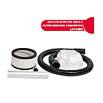 Aspirator pentru cenusa ARDES AR4A20, 1200W, Ideal pentru centrale termice, seminee, sobe sau gratare, Filtru Hepa si filtru ignifug, Capacitate 20 L - Studiocasa.ro