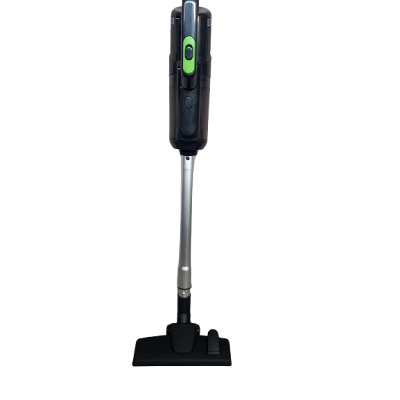 Aspirator vertical fara sac 2 in 1 Studio Casa EASY GREEN , 600 W, Tehnologie Cyclon, Filtru Hepa, Clasa energetica A+, Negru / Verde - Studiocasa.ro