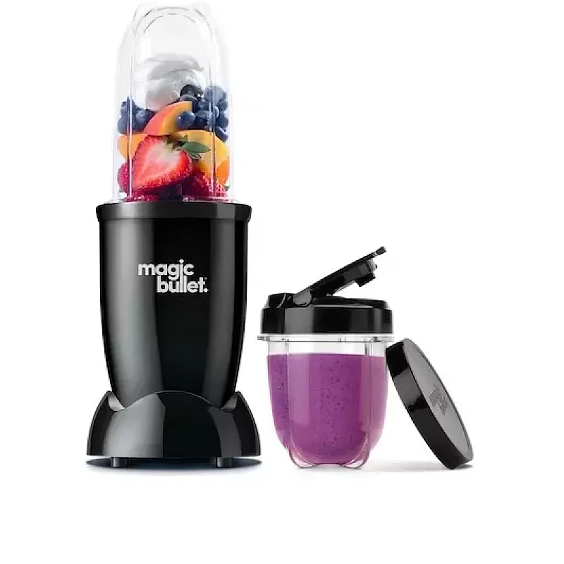 Blender Magic Bullet, 200 W, 1 viteza, cupa 355 ml, cupa 560 ml, negru - Studiocasa.ro